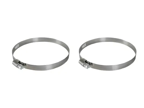 Afe - Advance Flow Engineering - 59-01017-MA | aFe Power Magnum FORCE Spare Parts - Worm Gear Hose Clamps | SAE Size 72, (4-1/16"-5")ID (Qty 2)