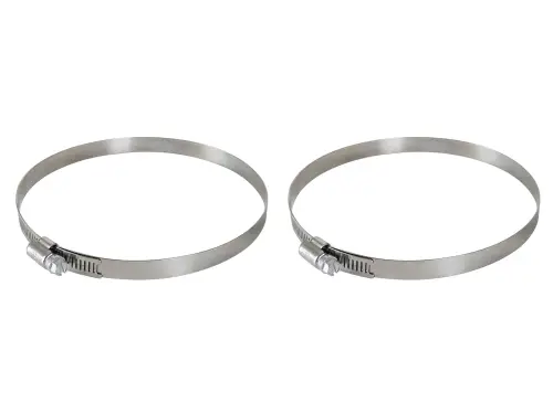 Afe - Advance Flow Engineering - 59-01020-MA | aFe Power Magnum FORCE Spare Parts - Worm Gear Hose Clamps | SAE Size 96, (5-9/16"-6-1/2")ID (Qty 2)