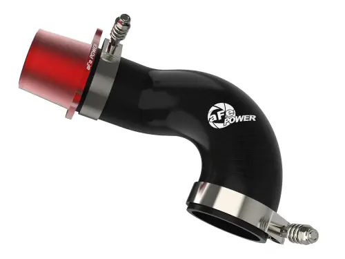 Afe - Advance Flow Engineering - 46-20417-R | aFe Power BladeRunner Turbo Muffler Delete for aFe Charge Pipe Red (2015-2021 GTI MKVII L4-2.0L t)