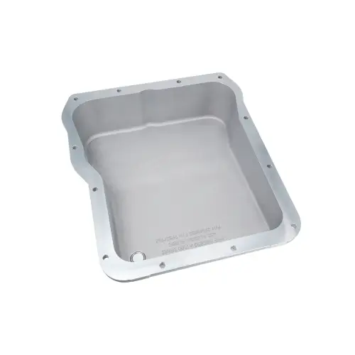 Pacific Performance Engineering - 128052000 | PPE Performance Heavy-Duty Cast Aluminum Transmission Pan – Standard Capacity Raw Finish (2001-2019 GM 6.6L DuRamax Allison 1000, 2000, 2400)