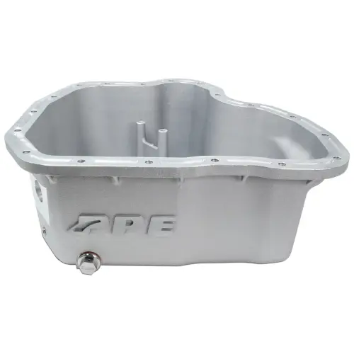 Pacific Performance Engineering - 114052100 | PPE Performance Heavy-Duty Cast Aluminum Engine Oil Pan Raw Finish (2011-2016 Silverado, Sierra 2500 HD, 3500 HD 6.6L td)