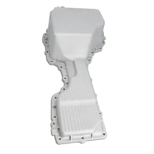 Pacific Performance Engineering - 114053100 | PPE Performance Heavy-Duty Cast Aluminum Engine Oil Pan Raw Finish (2020-2025 Silverado, Sierra 2500 HD, 3500 HD 6.6L td)