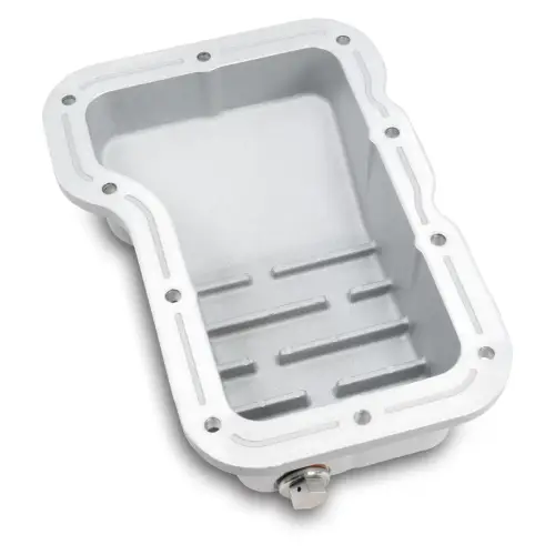 Pacific Performance Engineering - 214053010 | PPE Performance Heavy-Duty Cast Aluminum Engine Oil Pan Brushed Finish (2018-2025 Wrangler JL 2.0L )