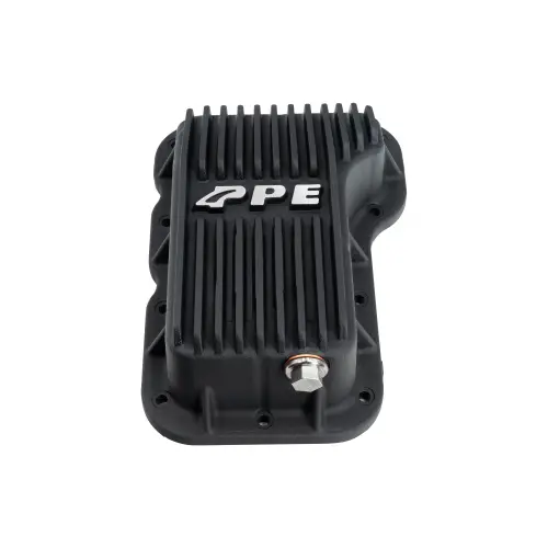 Pacific Performance Engineering - 214053020 | PPE Performance Heavy-Duty Cast Aluminum Engine Oil Pan Black Finish (2018-2025 Wrangler JL 2.0L )