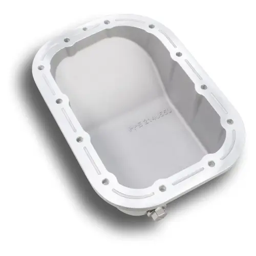 Pacific Performance Engineering - 214055010 | PPE Performance Heavy-Duty Cast Aluminum Engine Oil Pan Brushed Finish (2018-2025 Wrangler JL, Gladiator JT 3.6L )
