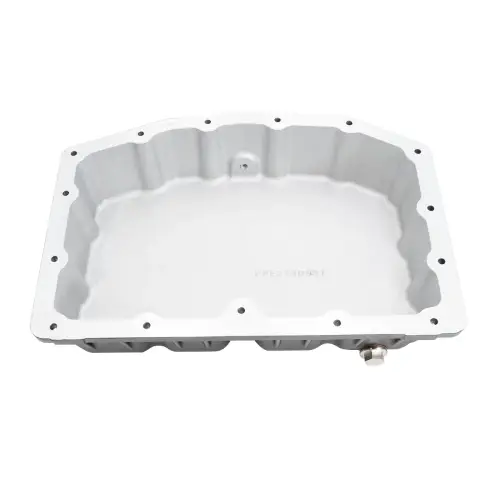 Pacific Performance Engineering - 314052100 | PPE Performance Heavy-Duty Cast Aluminum Engine Oil Pan Raw Finish (2011-2025 F250, F350 Super Duty  6.7L Power Stroke )
