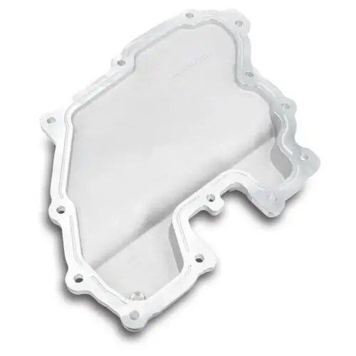 Pacific Performance Engineering - 314052200 | PPE Performance Heavy-Duty Cast Aluminum Engine Oil Pan Raw Finish (2018-2021 F150 Pickup 3.0L Power Stroke )