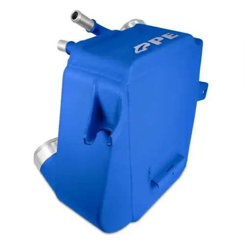 Pacific Performance Engineering - 315045122 | Air-to-Water Intercooler Kit Blue Finish (2011-2026 F250, F350 Super Duty 6.7L)