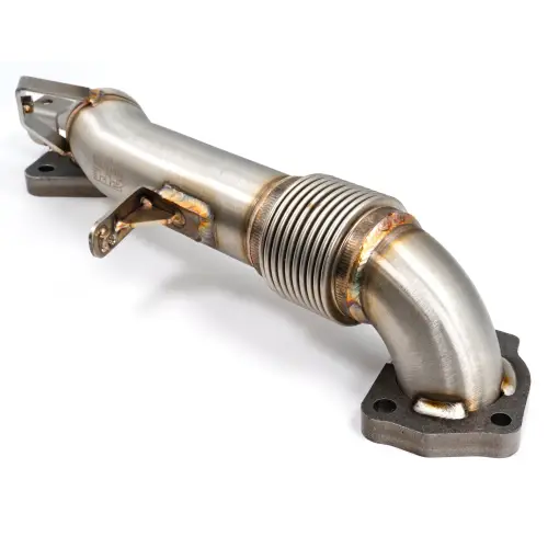 Pacific Performance Engineering - 116112550 | PPE Performance Replacement Up-Pipe (Passenger Side) for PPE Exhaust Manifold (2017-2025 Silverado, Sierra 2500 HD, 3500 HD 6.6L td)