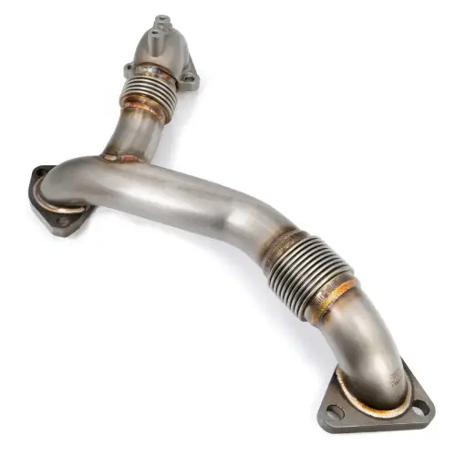 Pacific Performance Engineering - 116119500 | PPE Performance Replacement Up-Pipe (Passenger Side) for PPE Exhaust Manifold (2011-2016 Silverado, Sierra 2500 HD, 3500 HD 6.6L td)