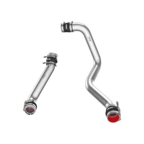 Pacific Performance Engineering - 115026100 | PPE Performance Hot and Cold Side Intercooler Charge Pipe Kit Raw Finish (2020–2025 Silverado, Sierra 2500 HD, 3500 HD 6.6L td)