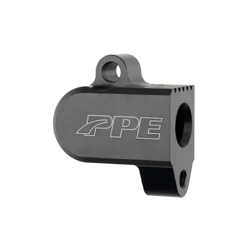 Pacific Performance Engineering - 115672023 | PPE Performance MAP Sensor Relocation Block (Lower) For GM 6.6L Duramax