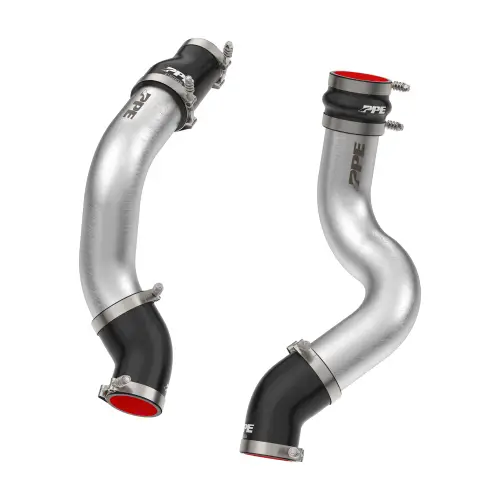 Pacific Performance Engineering - 215022000 | PPE Performance Hot and Cold Side Intercooler Charge Pipe Kit Raw Finish (2019-2024 Ram 2500, 3500 6.7L td)