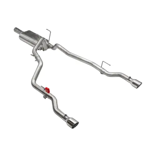 Pacific Performance Engineering - 217040030 | PPE Performance Cat-Back Exhaust System, Dual Exit For RAM 1500 5.7L V8 HEMI | Polished Finish