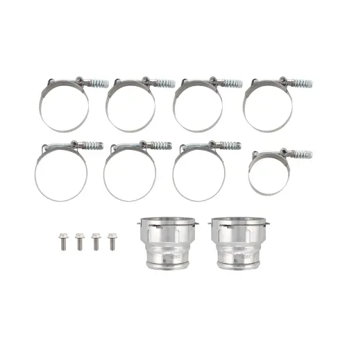 Pacific Performance Engineering - 315030000 | PPE Performance Hot and Cold Side Intercooler Charge Pipe Kit Raw Finish (2021-2024 Ford Bronco 2.3L)