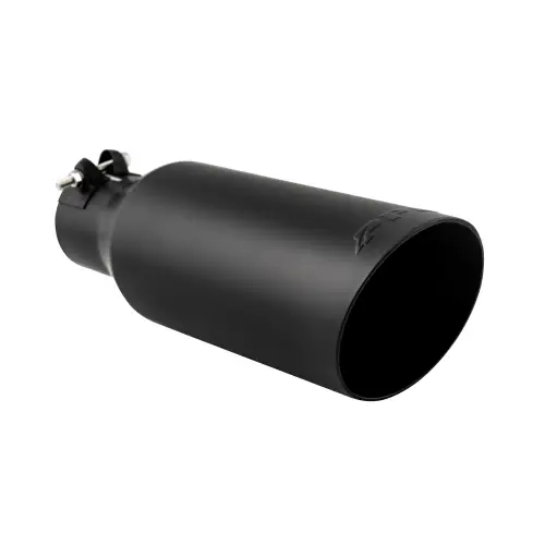 Pacific Performance Engineering - 317022520 | PPE Performance 2.5-Inch to 4-inch 304 stainless steel exhaust tip Black Finish