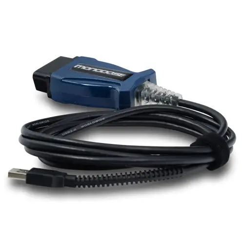Pacific Performance Engineering - 112015000 | PPE Performance Xcelerator Tuner Mongoose-Plus GM3 Vehicle Interface Cable - OBD2 to USB (2006-2010 Silverado, Sierra 2500 HD, 3500 HD V8-6.6L td)