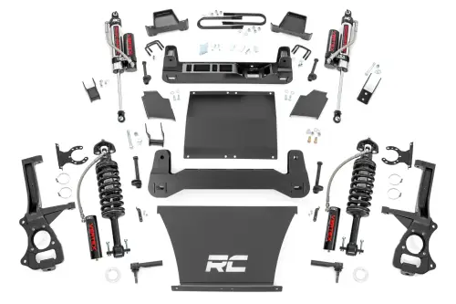 Rough Country - 110050 | Rough Country 6 Inch Lift Kit For Chevrolet Silverado 1500 (2025-2025) | 5.3L V8 or 6.2L V8, Vertex Coilovers With Vertex Shocks