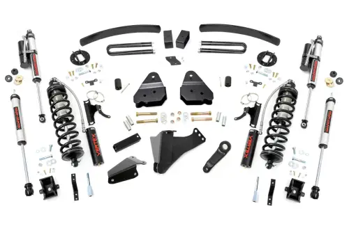 Rough Country - 59659 | Rough Country 6 Inch Lift Kit For Ford F-250/F-350 Super Duty | Gas Engine, Vertex Adjustable Shocks