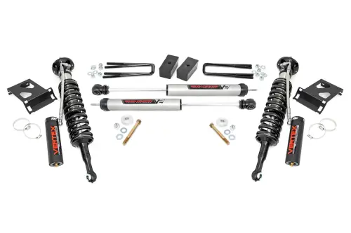 Rough Country - 74557 | Rough Country 3 Inch Lift Kit For Toyota Tacoma 2/4WD | 2005-2023 | Vertex Coilovers With V2 Rear Shocks