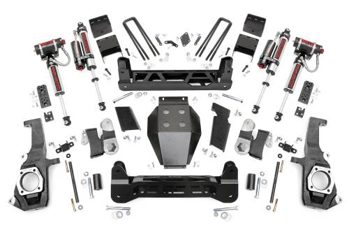 Rough Country - 26050 | Rough Country 5 Inch Lift Kit Chevrolet Silverado / GMC Sierra 2500 HD & 3500 HD | Vertex Reservoir