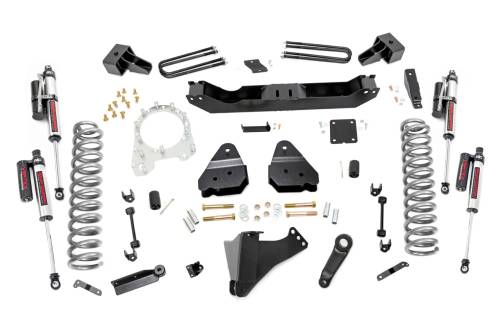 Rough Country - 55950 | Rough Country 4.5 Inch Lift Kit For Ford F-350 Super Duty | Vertex Reservoir Shocks, No Front Driveshaft