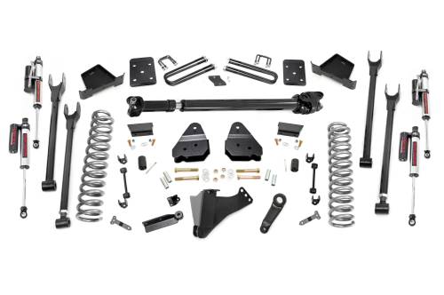 Rough Country - 50851 | Rough Country 6 Inch Lift Kit Ford F-250/F-350 Super Duty 4WD | With Factory Rear Overload Spring, 4 Inch Axle Diameter, Vertex Reservoir Shocks