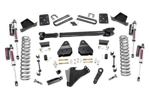 Rough Country - 50451 | Rough Country 6 Inch Lift Kit Ford F-250/F-350 Super Duty 4WD | No Factory Rear Overload Springs, 3.5 Inch Axle Diameter, Vertex Reservoir Shock, Includes Front Driveshaft