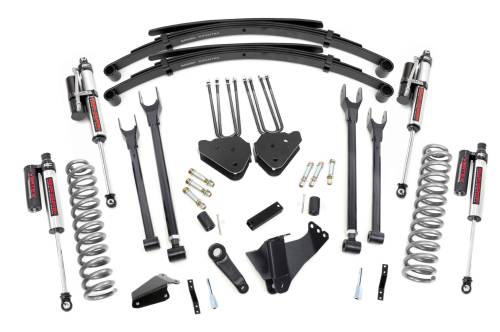 Rough Country - 58350 | Rough Country 6 Inch Lift Kit For Ford F-250/F-350 Super Duty | Gas Engine, Vertex Reservoir Shocks