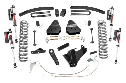 Rough Country - 47850 | 4.5 Inch Ford Suspension Lift Kit w/ Vertex Reservoir Shocks