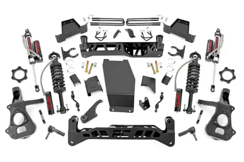 Rough Country - 22851 | 7 Inch GM Suspension Lift Kit w/ Vertex Coilovers & Vertex Shocks