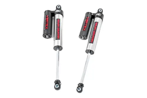 Rough Country - 699002 | Rough Country Vertex 2.5 Adjustable Rear Shocks For Ford F-150 4WD | 2014-2023 | 4-6.5"