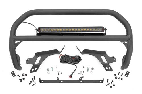 Rough Country - 51157 | Rough Country Nudge Bar, Badlands For Ford Bronco Sport 4WD | Spectrum Series Light