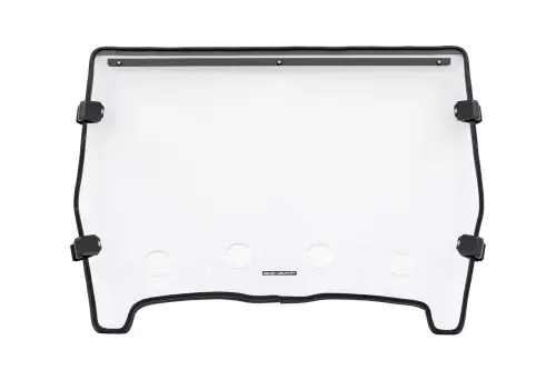 Rough Country - 98222270 | Rough Country Vented Full Windshield, Scratch Resistant For John Deere Gator XUV 625/Gator XUV 850