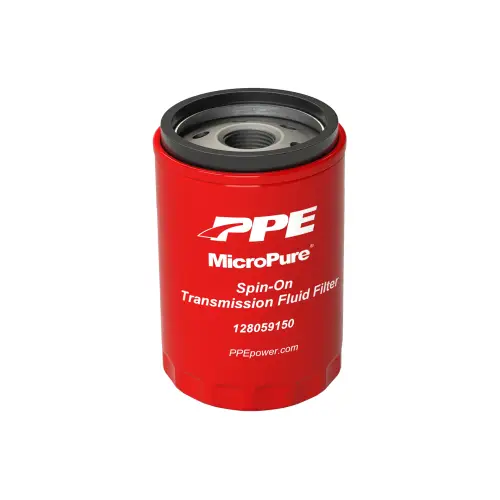 Pacific Performance Engineering - 128059150 | PPE Performance High-Efficiency Spin-On Transmission Fluid Filter, GM Allison 1000 & 2000 For GM 6.6L Duramax