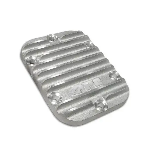 Pacific Performance Engineering - 128060100 | PPE Performance Heavy-Duty Cast Aluminum PTO Side Plate Cover For GM 6.6L Duramax | Raw Finish