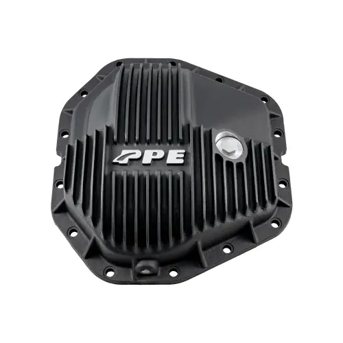 Pacific Performance Engineering - 338051820 | PPE Performance 14-Bolt Heavy-Duty Cast Aluminum Rear Differential Cover, Dana M300 11.8 Inch -14 For Ford F-250 / F-350 / F-450 Super Duty | Black Finish