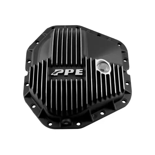 Pacific Performance Engineering - 338051810 | PPE Performance 14-Bolt Heavy-Duty Cast Aluminum Rear Differential Cover, Dana M300 11.8 Inch -14 For Ford F-250 / F-350 / F-450 Super Duty | Brushed Finish