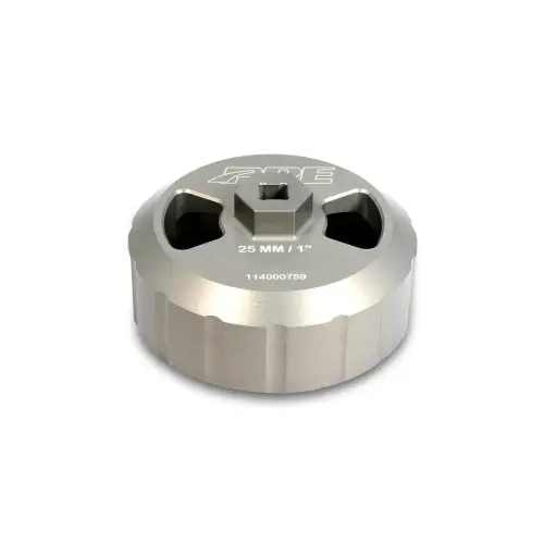 Pacific Performance Engineering - 114000759 | PPE Performance Oil Filter Socket Hard Anodized Billet Aluminum - 93mm 15F