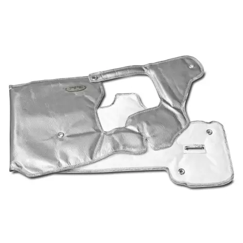 Pacific Performance Engineering - 149000135 | PPE Performance Firewall Heat/Sound Insulator For GM 2500 HD/3500 HD | SIlver FInish