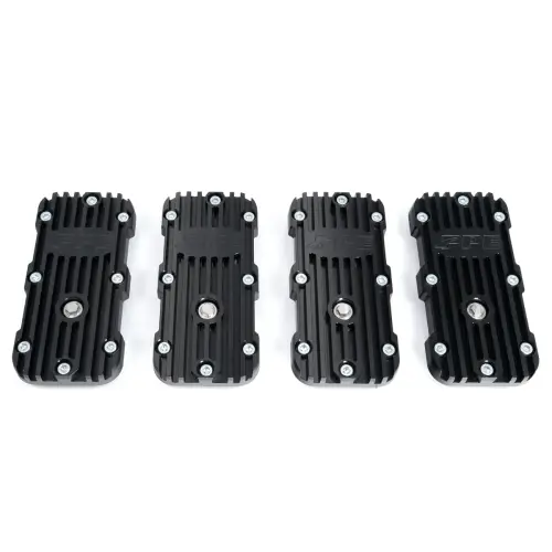 Pacific Performance Engineering - 139060020 | PPE Performance Heavy-Duty Billet Aluminum Geared Hub Kit For Hummer H1 6.5L V8 Turbo Diesel | Black Finish