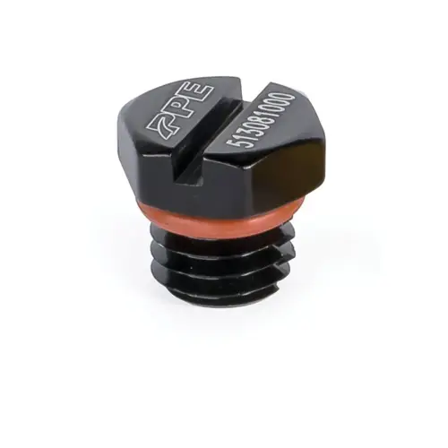 Pacific Performance Engineering - 513081100 | PPE Performance Air Bleeder Screw For GM 6.6L Duramax | Black Finish