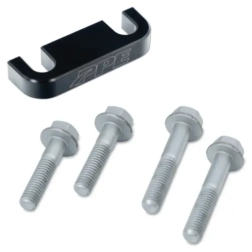 Pacific Performance Engineering - 113059320 | PPE Performance Fuel Filter Mount Spacer Kit For GM 6.6L Duramax