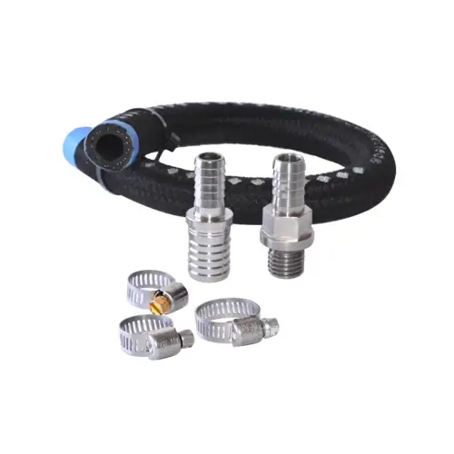 Pacific Performance Engineering - 113060900 | PPE Performance CP3 Pump Fuel Feed Line Kit 3/8 Inch With Fitting For GM 6.6L Duramax