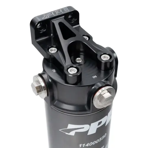 Pacific Performance Engineering - 114002100 | PPE Performance Aluminum Billet Oil Filter Mount Kit