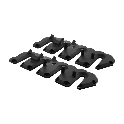 Pacific Performance Engineering - 118021220 | PPE Performance Valve Cover Kit With Accessory Mounting For GM 6.6L Duramax | Black Finish