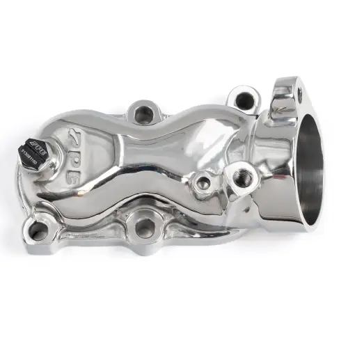 Pacific Performance Engineering - 119000533 | PPE Performance Thermostat Housing Cover For GM 6.6L Duramax | Polished Finish