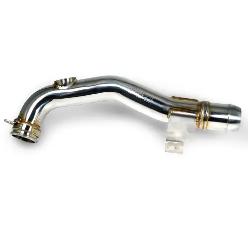 Pacific Performance Engineering - 119001030 | PPE Performance 304 Stainless Steel Engine Coolant Return Pipe For GM 6.6L Duramax | Polished Finish