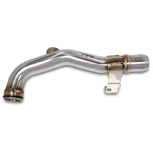 Pacific Performance Engineering - 119001130 | PPE Performance 304 Stainless Steel Engine Coolant Return Pipe For GM 6.6L Duramax | Polished Finish