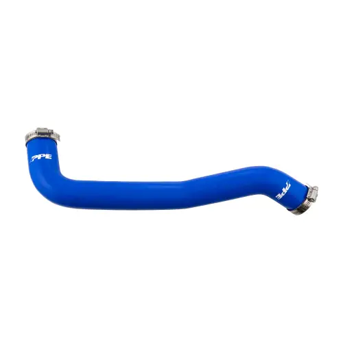 Pacific Performance Engineering - 119022316 | PPE Performance Silicone Upper Radiator Hose - Blue For GM 6.6L Duramax